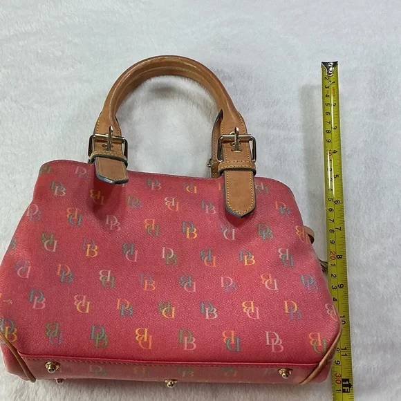 Dooney & Bourke Multicolor Signature Satchel - Picture 10 of 10